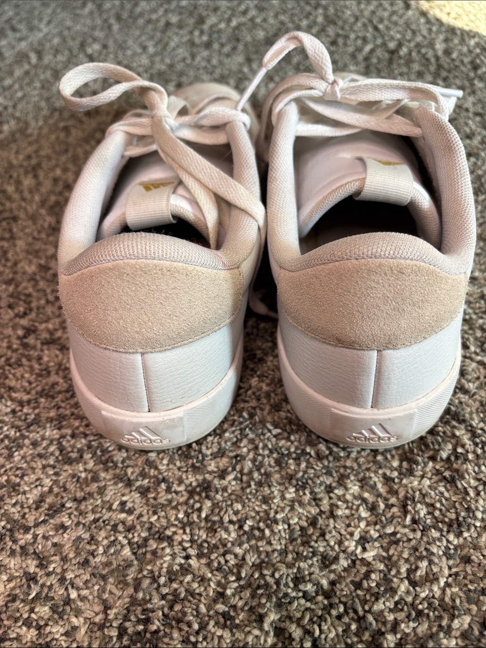 adidas Women’s White Sneakers - Picture 2 of 7